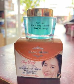 Kem Sáng Hồng Duy Đăng nám, tàn nhang trắng da ĐA CHỨC NĂNG 12G