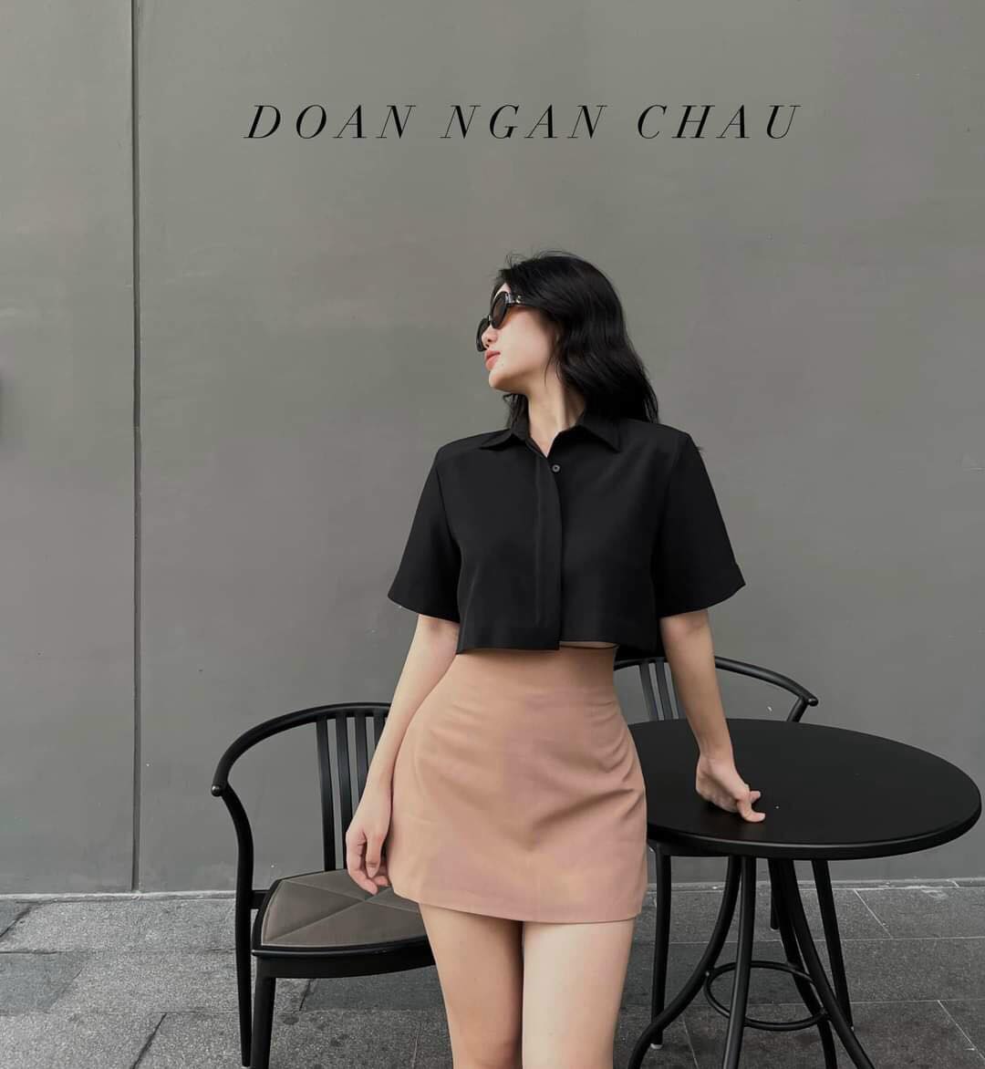 Sét bộ đồ nữ sơ mi thanh lịch kèm chân váy fashionzero