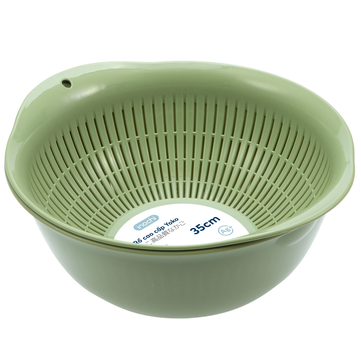 Bộ thau rổ cao cấp inochi 35cm