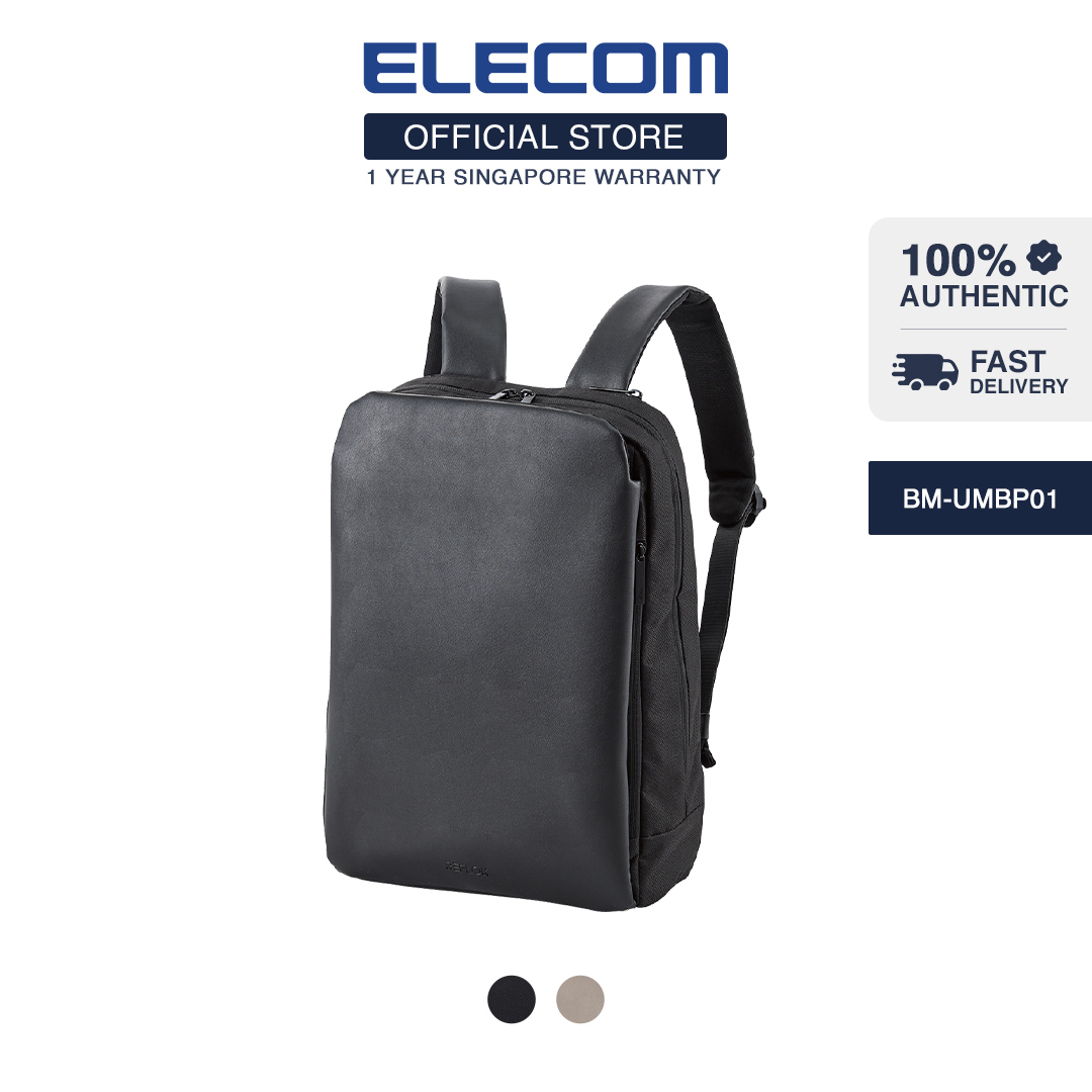 ELECOM MNL CITY Pack/Bag pack/Laptop Bag/BM-MNLBP01BK/20L