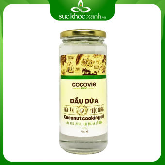 Dầu dừa hữu cơ thực dưỡng Cocovie 450ml