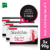 SkinWhite Whitening Kojic Acid + Retinol Soap 90g set of 3