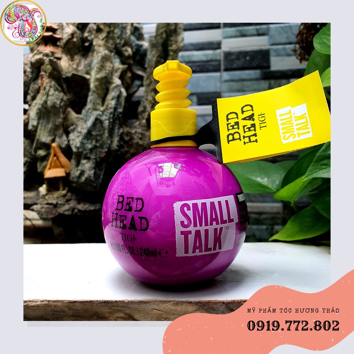 [HCM][MẪU MỚI 2021] GEL TIGI TÍM LÀM DÀY VÀ TẠO KIỂU BED HEAD SMALL TALK 200ml