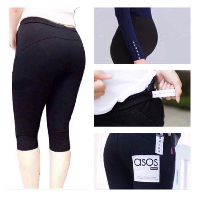 Quần bầu legging lửng nâng mông hàng đẹp