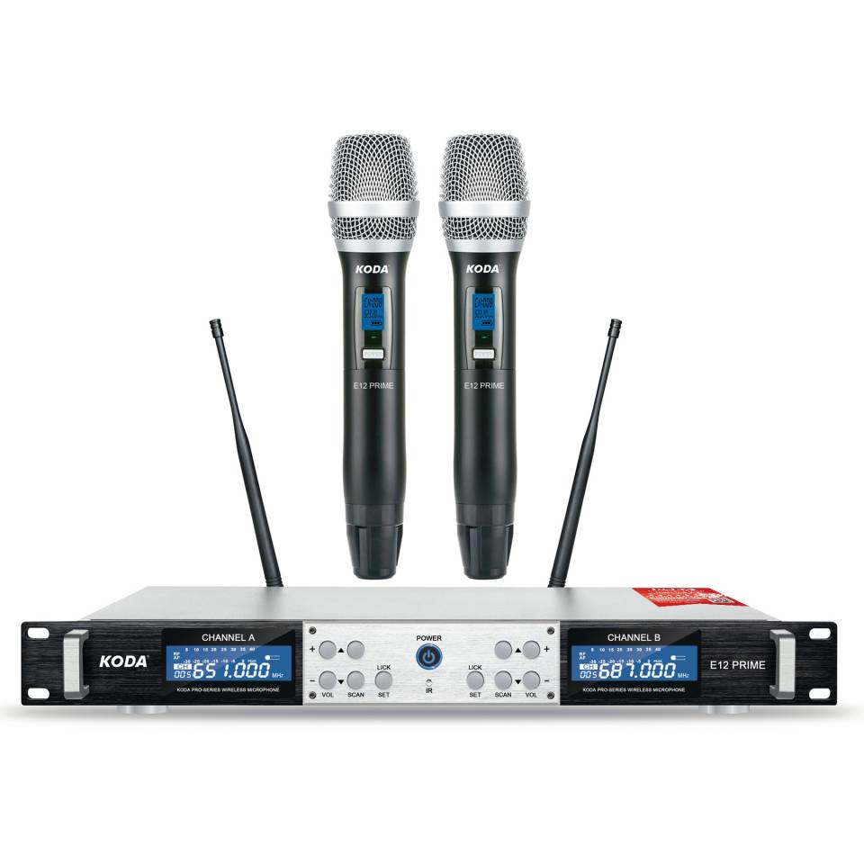 Micro không dây koda e12 prime mic sáng, hát nhẹ, tiếng ca bay bổng