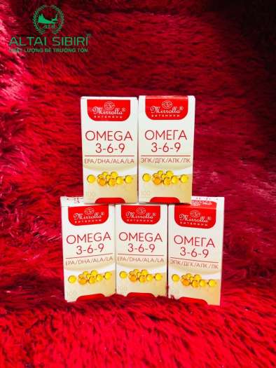 Viên uống bổ mắt omega 369 Nga