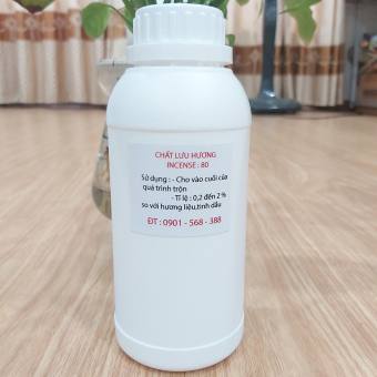 Chất lưu hương INCENSE : 80 - chuyên dùng cho nước hoa - 500 ML
