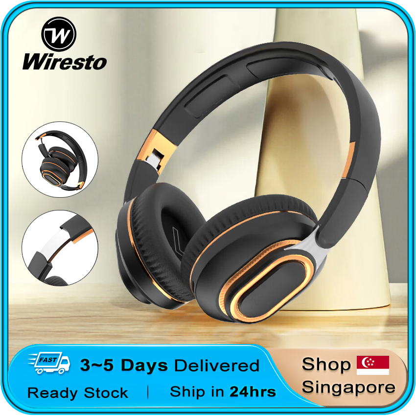 Wiresto wireless bluetooth 5.0 headphone hot sale