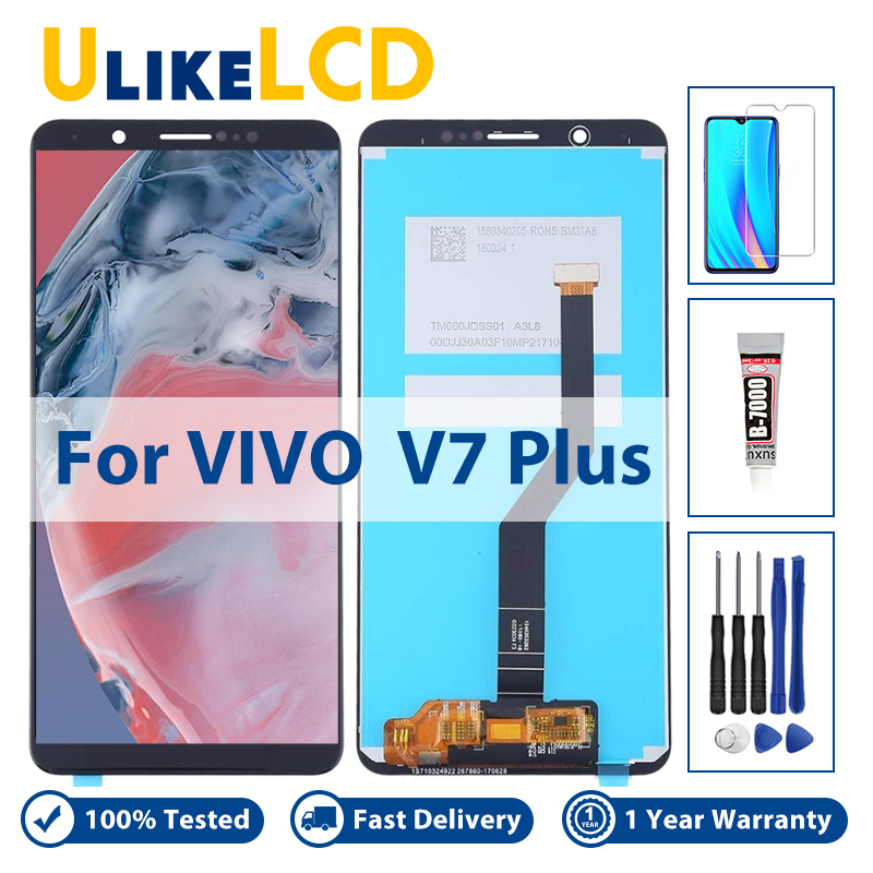 Màn Hình LCD Cho Vivo V7 Plus Bộ Linh Kiện Số Của Màn Hình Cảm Ứng Cho Vivo V7 + Màn Hình Cho Vivo V7 Plus Bộ Số Hóa Màn Hình LCD