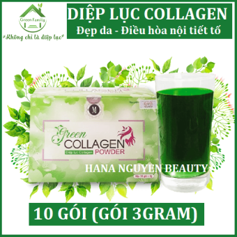 DIỆP LỤC COLLAGEN 10 GÓI - CAM KẾT HÀNG THẬT
