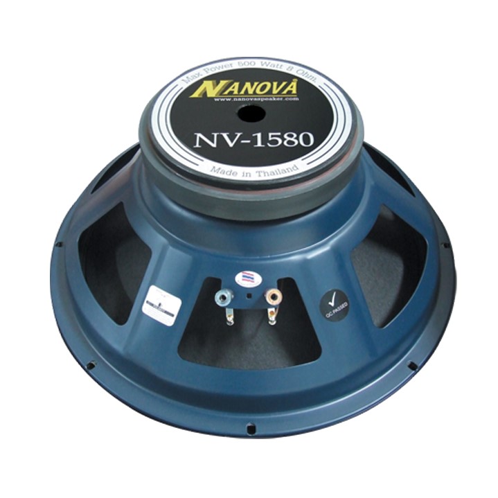 เสียงดีมาก! ดอกลำโพง 15 นิ้ว ยี่ห้อ Nanova รุ่น NV-1580 แม่เหล็ก 180 มิล 500 W แท้ (1 ดอก) Made in Thailand 🔥 DKN Sound 🔥 ลำโพง ราคา 1,550 บาท*ส่งฟรี