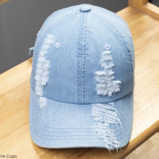 NÓN KẾT JEAN RÁCH SIÊU NGẦU, MŨ LƯỠI TRAI JEAN RÁCH BỤI