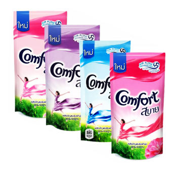 Combo 3 túi/2 túi/1 túi -lựa chọn- (mỗi túi 580ml) nước xả mềm vải Comfort mẫu mới Thái Lan  GIAO MÀU NGẪU NHIÊN  (Date: 24 tháng)