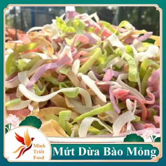 Mứt Dừa Sợi Dây Bánh Tẻ ( Sợi bào Mỏng )- ĐẶC SẢN MINH TRIẾT