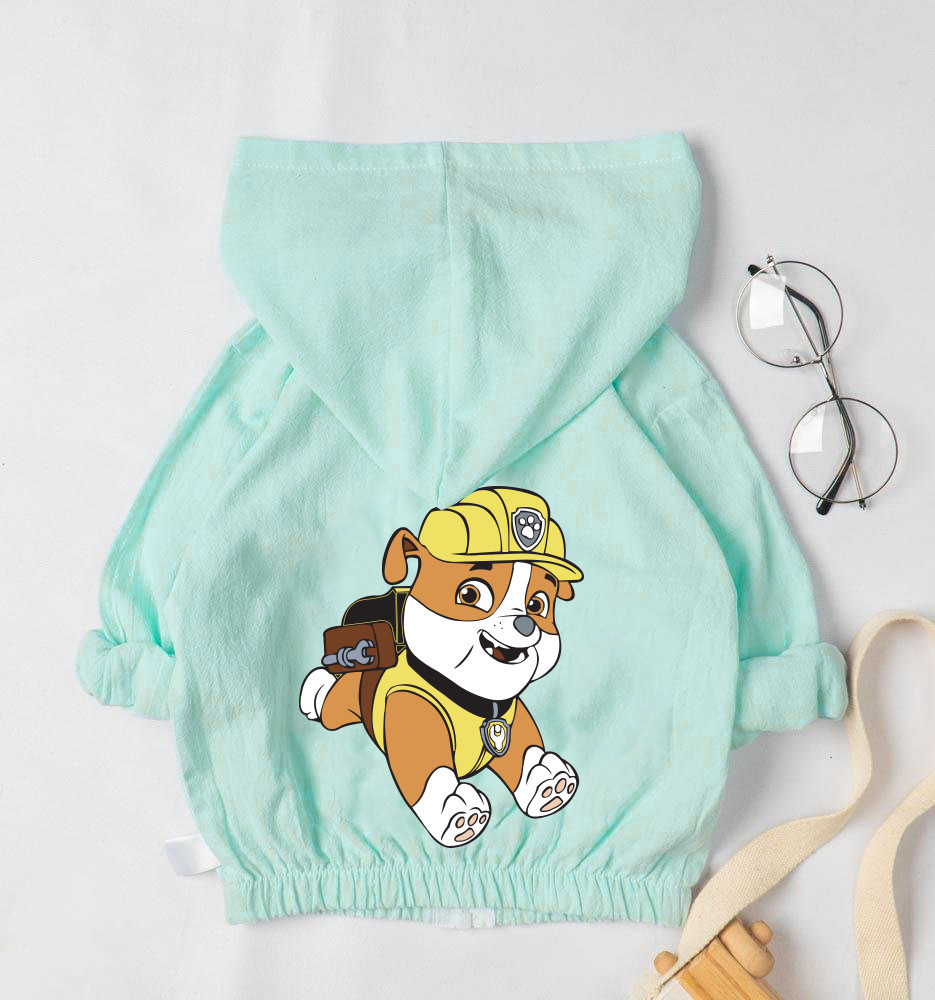 Áo khoác chống nắng, chống tia UV chất đũi thoáng mát cho bé in hình chú chó cứu hộ Magickids Quần áo trẻ em AO22014