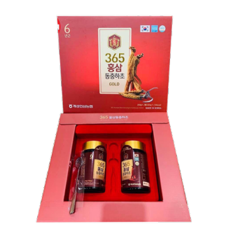 Cao sâm – đông trùng hạ thảo 365 Hàn Quốc  hộp 2 lọ * 240g - Cao Sâm Đông Trùng Hạ Thảo 365