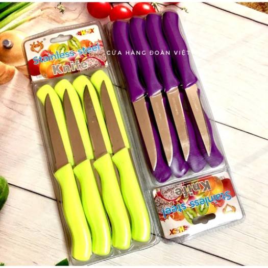 Bộ 12 dao cắt gọt vỏ trái cây nhỏ gọn - Trọn bộ 12 con dao