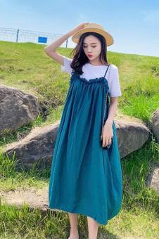 váy bầu công sở hàng thiết kế-đầm bầu xinh thiết kế yếm cá tính cho mẹ bầu