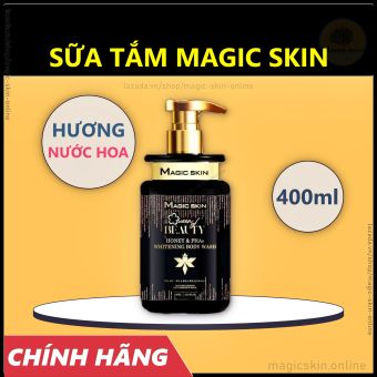Sữa tắm trắng Hương nước hoa Magic Skin chiết xuất mật ong