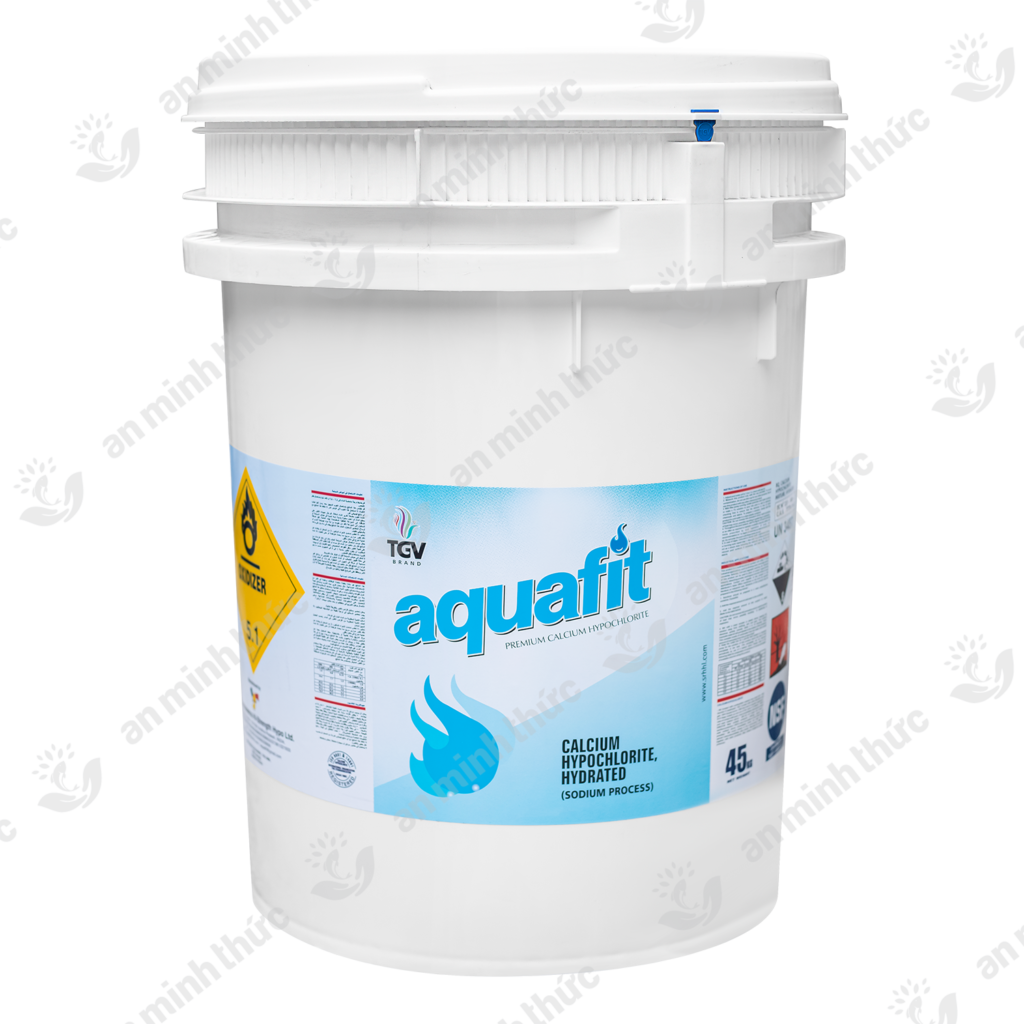 Clo Aquafit Ấn độ hóa chất tẩy rửa ,clorin xử lý hồ bơi, ao hồ, ao nuôi tôm diệt khuẩn, diệt rong rêu lên tới 70 % hiệu quả ngay lập tức