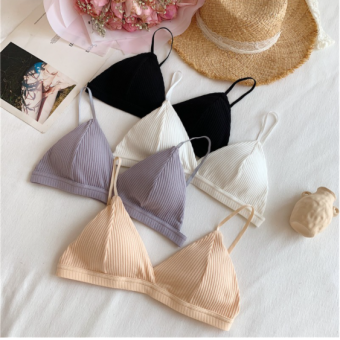 Áo Bra 2 Dây, Áo Lót Nữ, Áo Lót 2 Dây, Áo Lot Cotton Mút Mỏng Dây Mảnh Chốt Nhỏ Cài Sau