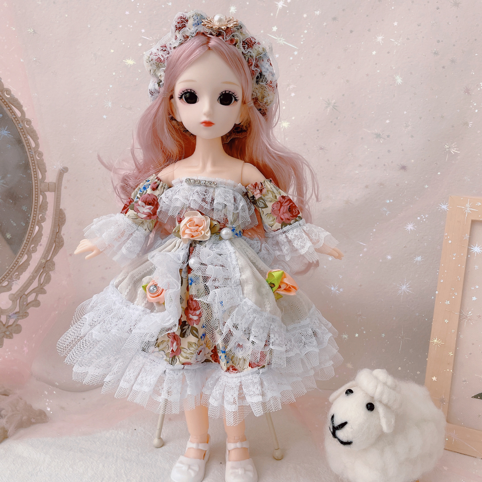 Búp bê barbie 2H Kids chất lượng cao có khớp cao 30cm đáng yêu đồ chơi dành tặng cho bé gái