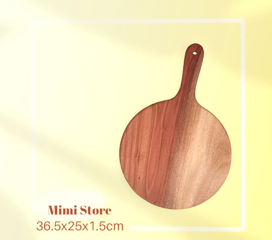 Thớt tròn decor pizza