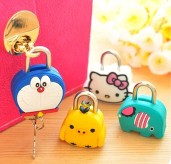 03 Ổ KHOÁ HOẠT HÌNH NHIỀU MẪU [ Khoá Vali khá ba lô khoá cặp táp khoá tủ ] (Giao màu ngẫu nhiên)