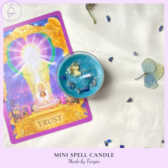 Nến Phép Thuật Thu Hút May Mắn Trong Học Tập, Công Việc [Mini Spell Candle/ Magic Candle] - By Fargin