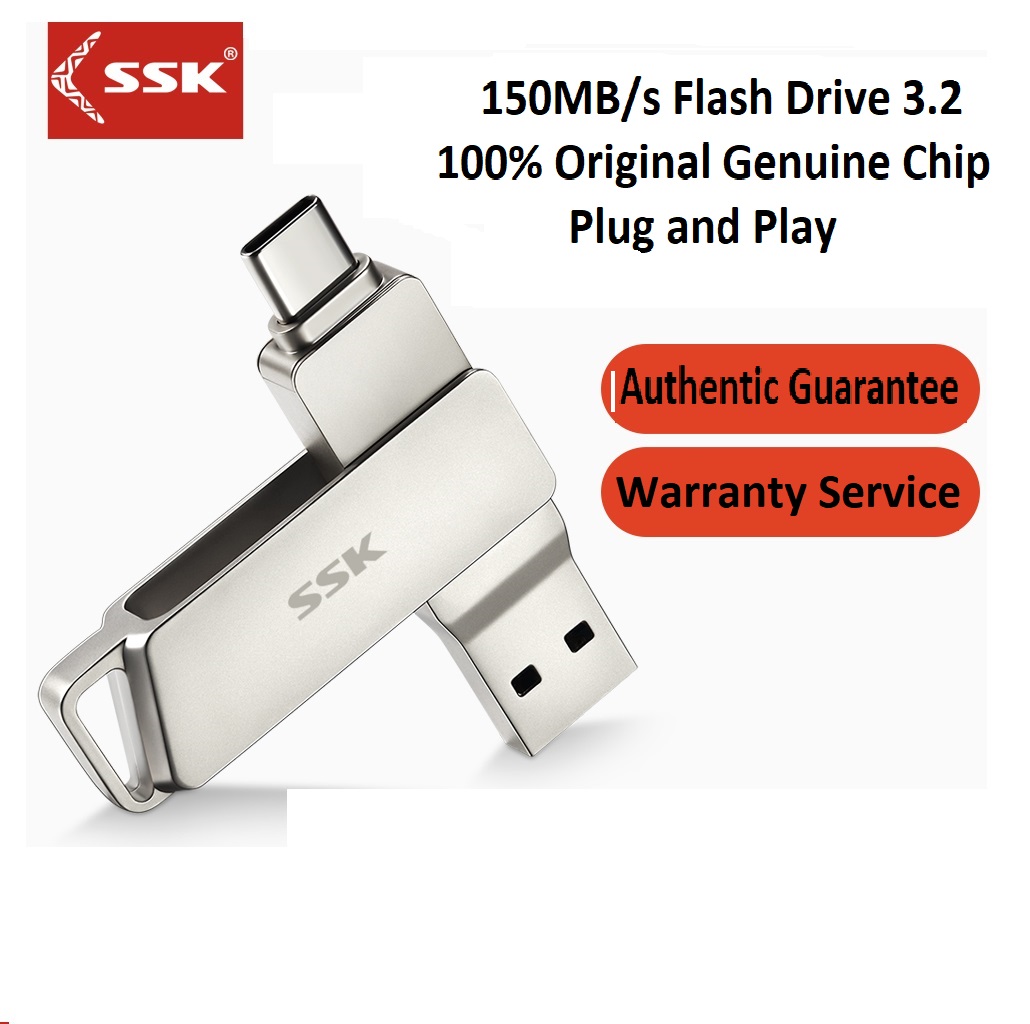  SSK 2TB Portable External SSD with USB 3.1 Gen2 6Gbps, 1TB 3D  NAND Flash SSD, 4.27 x 1.28 x 0.4 and weight 0.33lb : Electronics