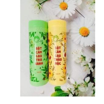 (Chính hãng Anthy-Date 2024) Combo 2 Hộp cám gạo Thảo Mộc và Trà Xanh Anthy 150gram