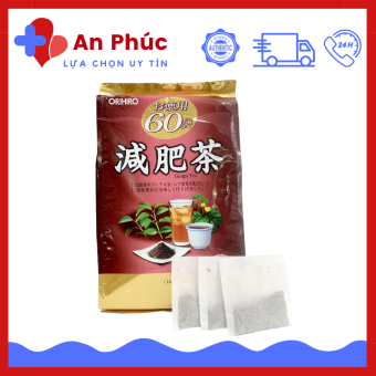 Trà giảm mỡ bụng Nhật Bản Orihiro Genpi, Trà giảm mỡ bụng Genpi Orihiro Nhật Bản 60 túi lọc