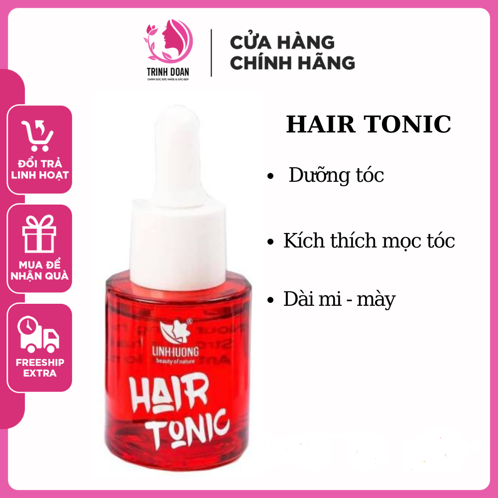 Hair Tonic Tinh Chất Kích Thích Mọc Tóc Mi mày linh Hương