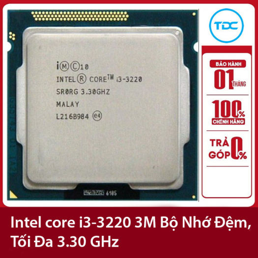 Bộ xử lý Intel® CoreTM i3 3220