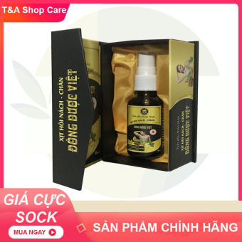 Xịt khử mùi hôi nách, hôi chân Đông Dược Việt chai 30ml