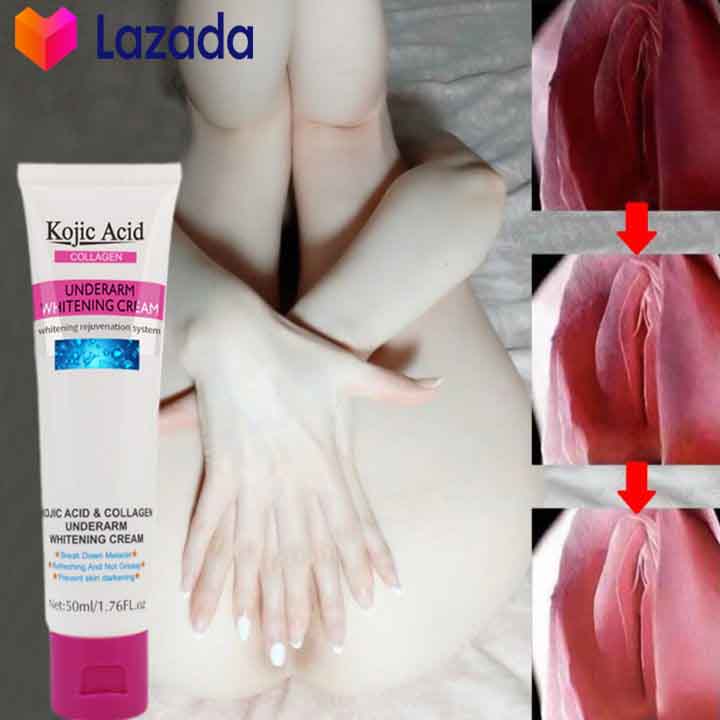 Kem dưỡng trắng da giảm thâm nách khử mùi làm sáng da body cấp Whitening Underarm Moisturizing Lotion Body Cream. Làm trắng và khử mùi hôi nách, trị thâm nách,thâm đầu gối.Làm trắng da nhanh chóng, làm trắng da toàn thân, loại bỏ hắc tố