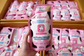 Muối Tắm Sữa Bò Abonne 350g Tắm Dưỡng Trắng Da