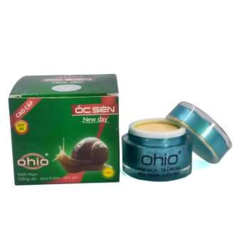 Kem Mụn - Xóa thâm - Liền Sẹo Ốc Sên OHIO New Day (18g)