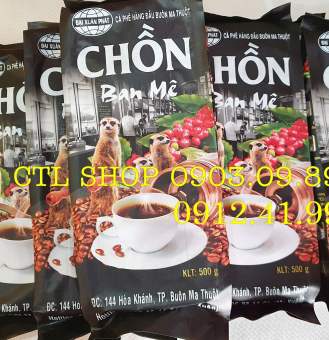 Cà Phê Chồn Ban Mê ( Chồn Đen ) Gói 500gr