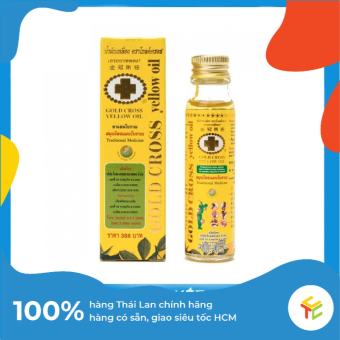 Dầu Thập Tự Vàng Gold Cross 24ml Thái Lan chính hãng
