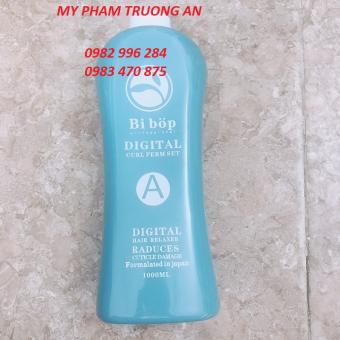 Thuốc Duỗi Ép Tóc 1 lần không cần dập định hình Melicheng 1000ml