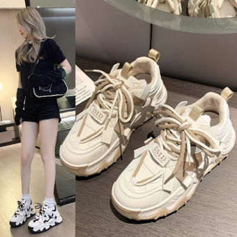 Giày thể thao nữ độn đế 5cm SMD phong cách thời trang cá tính hot trend, giày sneaker nữ giá rẻ đi học