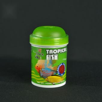 ✅ Thức ăn cho cá Ali, Hồng két, tai tượng, sặc gấm, ngựa vằn, đuôi kiếm, sặc rằn,phượng hoàng TROPICAL FISH lon 75g
