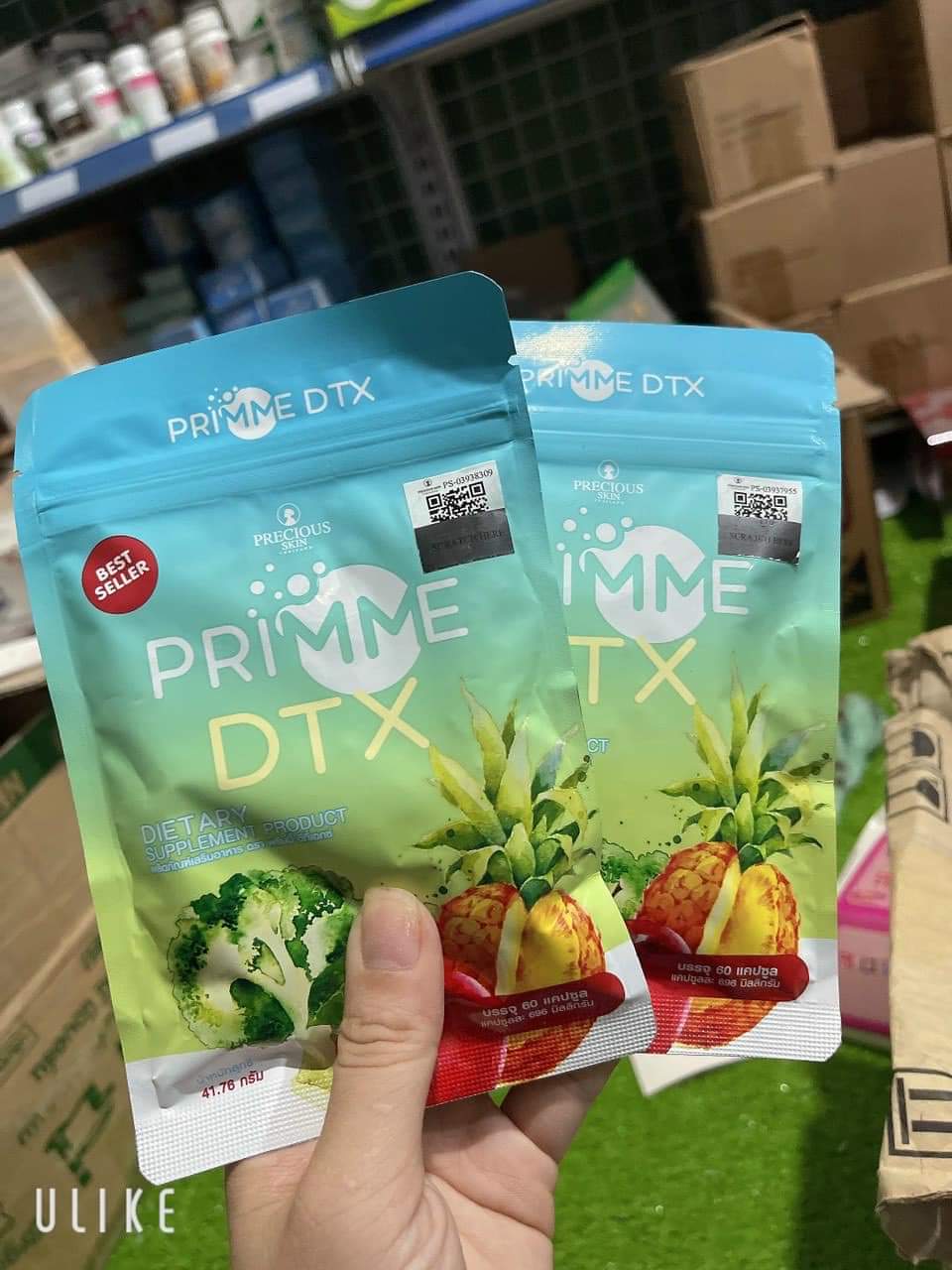 Detox prime giảm cân rau củ quả