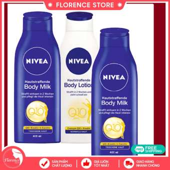 Sữa Dưỡng Thể Nivea Body Milk Q10 Cho Da Khô, 400ml Florence Store