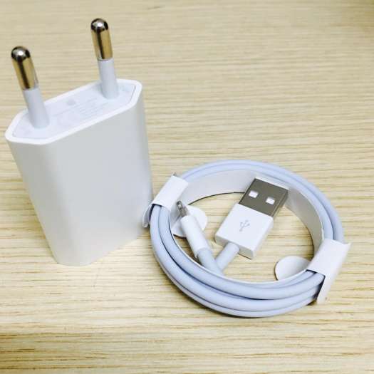 Bộ Cốc Và Cáp Sạc Zin Theo Máy Iphone 6, 6s Plus 7, 7Plus, 8 X Gồm Củ Sạc Và Dây Sạc Iphone (Trắng)