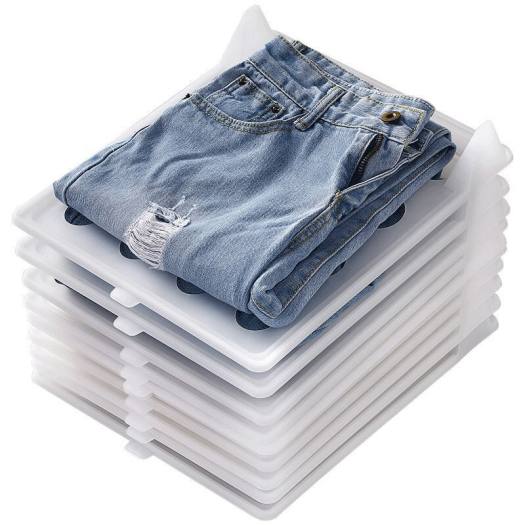 Khay Xếp Quần Áo Gấp Gọn Thông Minh - Tấm Hỗ Trợ Gấp Gọn Quần Áo