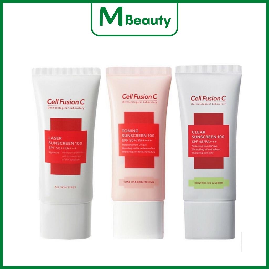 Kem Chống Nắng Cell Fusion C Toning Sunscreen 100 nâng tone chống nắng hiệu quả