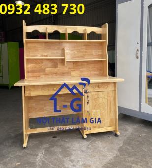 Bàn học sinh gỗ cao cấp ngang 1m2 tại quận Thủ Đức HCM giá rẻ