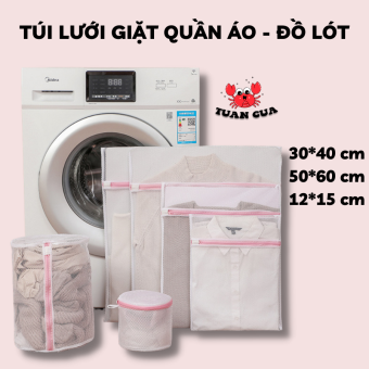 Túi Giặt Đồ Máy Giặt, Túi Bảo Quản Quần Áo - Túi Lưới Giặt Đựng Quần Áo/ Đồ Lót Trong Máy Giặt Nhiều Size Tuancua